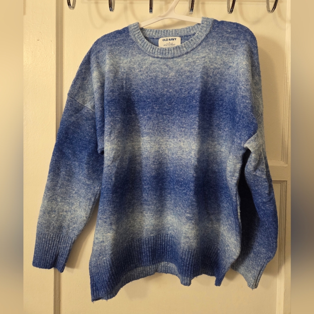 Old Navy Blue Ombre Sweater